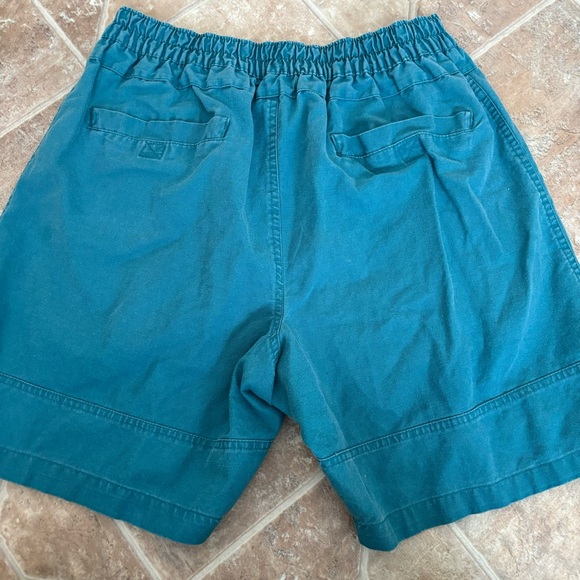 Surf Odyssey Vintage Mens Shorts Teal Cotton Sz M - Picture 3 of 5